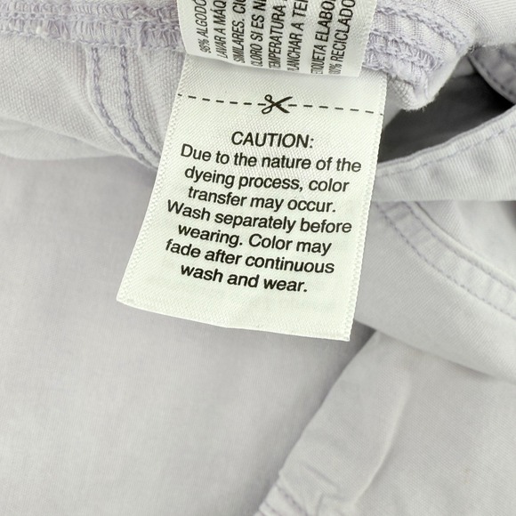 Universal Thread Lavender Purple Pants Utility Crop Belted Women's Sz 2 - Picture 9 of 14